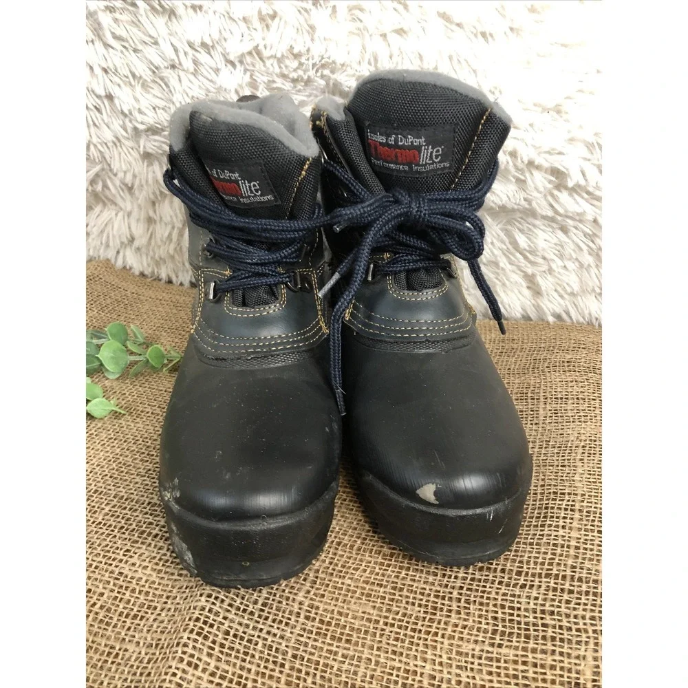 High Sierra Womens Teen Leather Hiking Boots Women's Size 6 Beautiful Condition‎